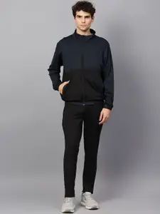 Shiv Naresh Men Mock Collar Tracksuits