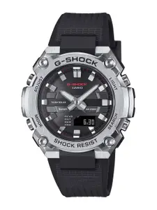 CASIO Men Dial & Cuff Straps Analogue and Digital Chronograph Solar Powered Watch G1541
