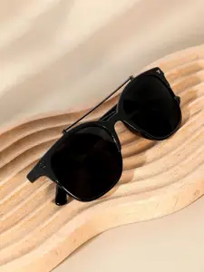 HAUTE SAUCE by  Campus Sutra HAUTE SAUCE by Campus Sutra Women Aviator Sunglasses with Polarised Lens