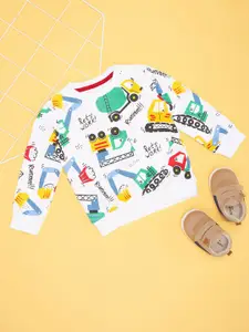 Pantaloons Baby Boys Conversational Printed Sweatshirt