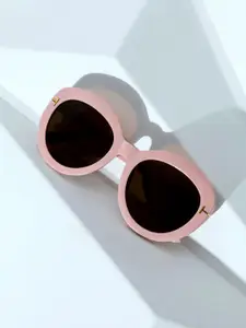 HAUTE SAUCE by  Campus Sutra HAUTE SAUCE by Campus Sutra Women Oversized Sunglasses with Polarised Lens