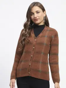 Madame Women Checked Pullover