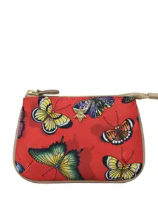 Anuschka Women Printed Zip Detail Zip Around Wallet