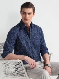 Arrow Sport Men Slim Fit Floral Opaque Printed Casual Shirt