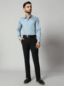 Bigreams Men Comfort Slim Fit Opaque Formal Shirt