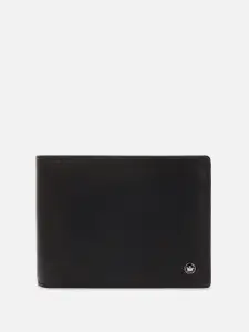 Louis Philippe Men Leather Two Fold Wallet