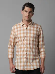 Louis Philippe Sport Men Slim Fit Opaque Checked Casual Shirt