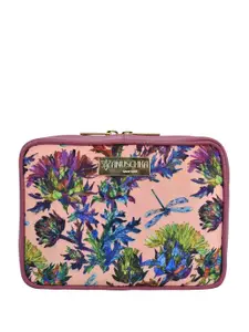 Anuschka Women Printed Bow Detail Three Fold Wallet