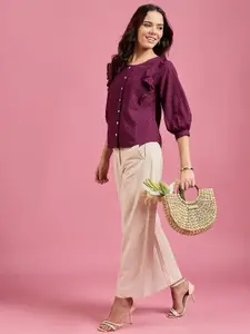 DressBerry Women Modern Opaque Printed Casual Shirt