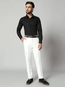 Bigreams Men Comfort Slim Fit Opaque Formal Shirt