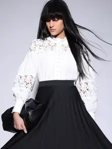 Vero Moda Women Semi Sheer Casual Shirt