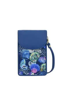 Anuschka Women Floral Printed Two Fold Wallet
