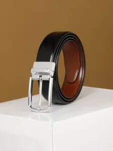 Teakwood Leathers Men Leather Reversible Belt