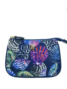 Anuschka Women Printed Zip Detail Zip Around Wallet