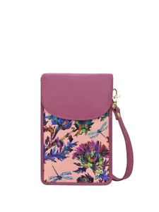 Anuschka Women Floral Printed Money Clip