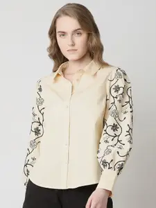Vero Moda Women Floral Opaque Casual Shirt