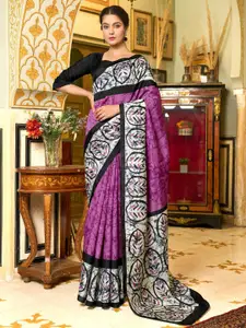 Saree mall Art Silk Bhagalpuri Sarees
