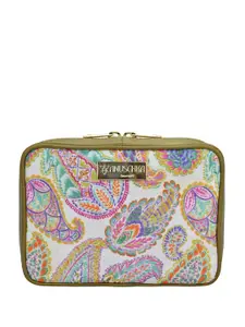 Anuschka Women Floral Printed Zip Around Wallet