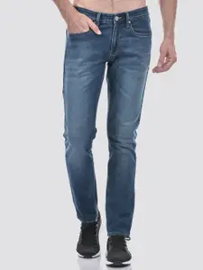 Numero Uno Men Skinny Fit Low-Rise Light Fade Stretchable Jeans