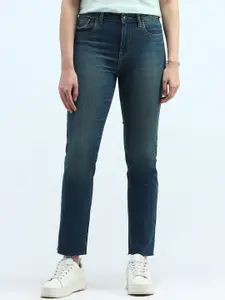 U.S. Polo Assn. Women Women Slim Fit Light Fade Stretchable Jeans