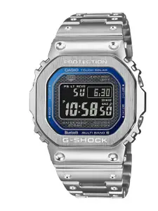 CASIO Men Dial & Stainless Steel Cuff Straps Digital Chronograph Solar Powered Watch G1564