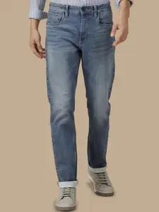 Voi Jeans Men Slim Fit Low Distress Light Fade Stretchable Jeans