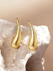 Priyaasi Gold Plated Contemporary Studs