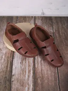Mochi Men Leather Fisherman Sandals