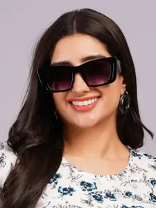 DressBerry Women Rectangle Sunglasses with UV Protected Lens