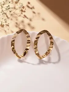 Priyaasi Gold Plated Contemporary Studs