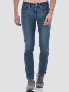 Numero Uno Men Skinny Fit Low-Rise Light Fade Stretchable Jeans