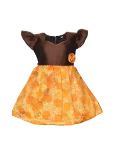 BAESD Floral Fit and Flare Dress