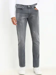 Allen Solly Men Slim Fit Low Distress Heavy Fade Jeans