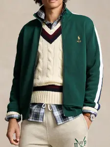 Polo Ralph Lauren Double-Knit Mesh Track Jacket