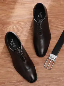 Teakwood Leathers Men Lace-Ups Leather Formal Oxford Shoes