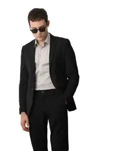 SELECTED Men Spread Collar Solid Cotton Slim Fit Formal Shirt