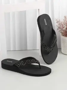 Mochi Women Open Toe Flats