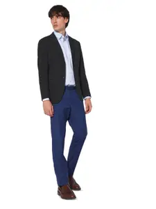 SELECTED Men Spread Collar Solid Cotton Slim Fit Formal Shirt