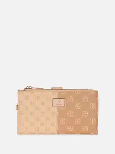 Allen Solly Woman Women Geometric Printed PU Zip Around Wallet