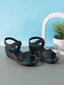 WALKWAY by Metro Textured Wedge Heel Sandals