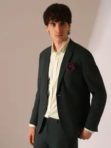 SELECTED Men Spread Collar Solid Cotton Slim Fit Casual Shirt