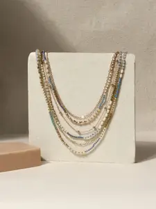 Accessorize Layered Beaded Necklace