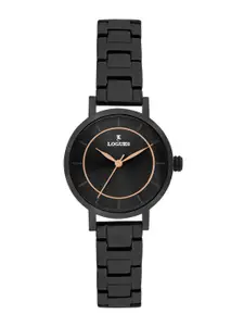 L LOGUES Women Brass Dial & Bracelet Style Straps Analogue Watch L E-796 NM-03