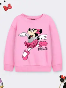 YK Disney Girls Printed Sweatshirt