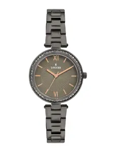 L LOGUES Women Brass Dial & Bracelet Style Straps Analogue Watch L 6178 QM-27