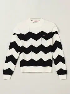 Tommy Hilfiger Girls Striped Pullover
