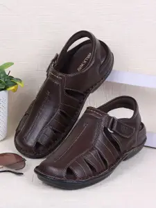 WALKWAY by Metro Men Velcro Synthetic Comfort Sandals