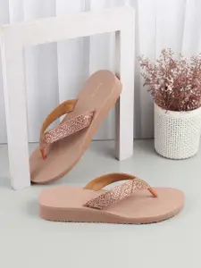 Mochi Women Open Toe Flats