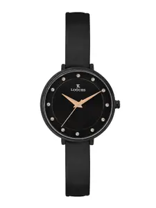 L LOGUES Women Brass Dial & Bracelet Style Straps Analogue Watch L 6179 NM-03