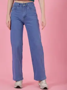 4WRD by Dressberry Women Relaxed Fit Classic High-Rise Jeans